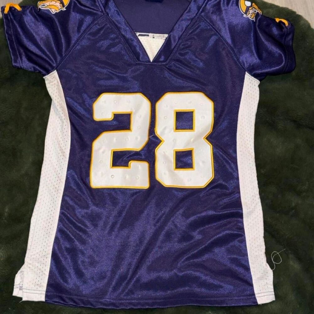 Nfl Women's Navy and Blue Jersey